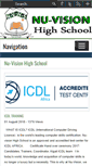 Mobile Screenshot of nuvisionhighschool.com
